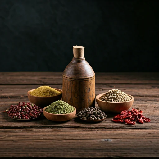 Spices with Jar
